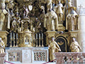 Del oltarja v cerkvi sv. Heme, foto J. Lavrenčič